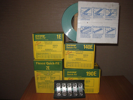 Механические соединители лент FLEXCO BOLT SOLID PLATE